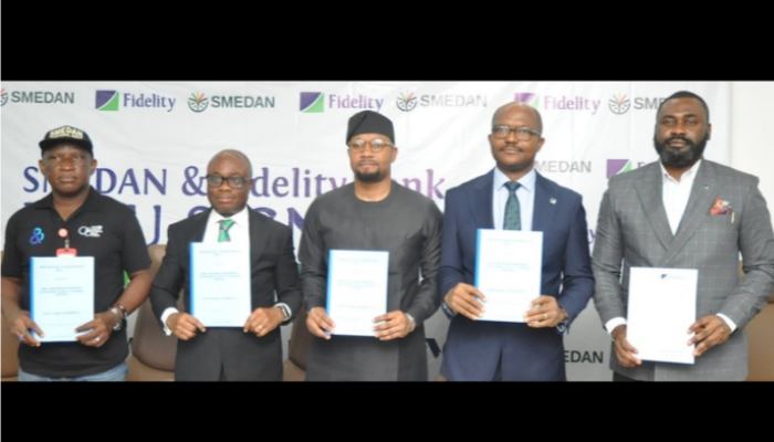 SMEDAN partners Fidelity Bank to empower 40m MSMEs